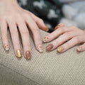 Diverse Collection Of In Various Designs Tulip — Semi-Cured Gel Nail Wraps