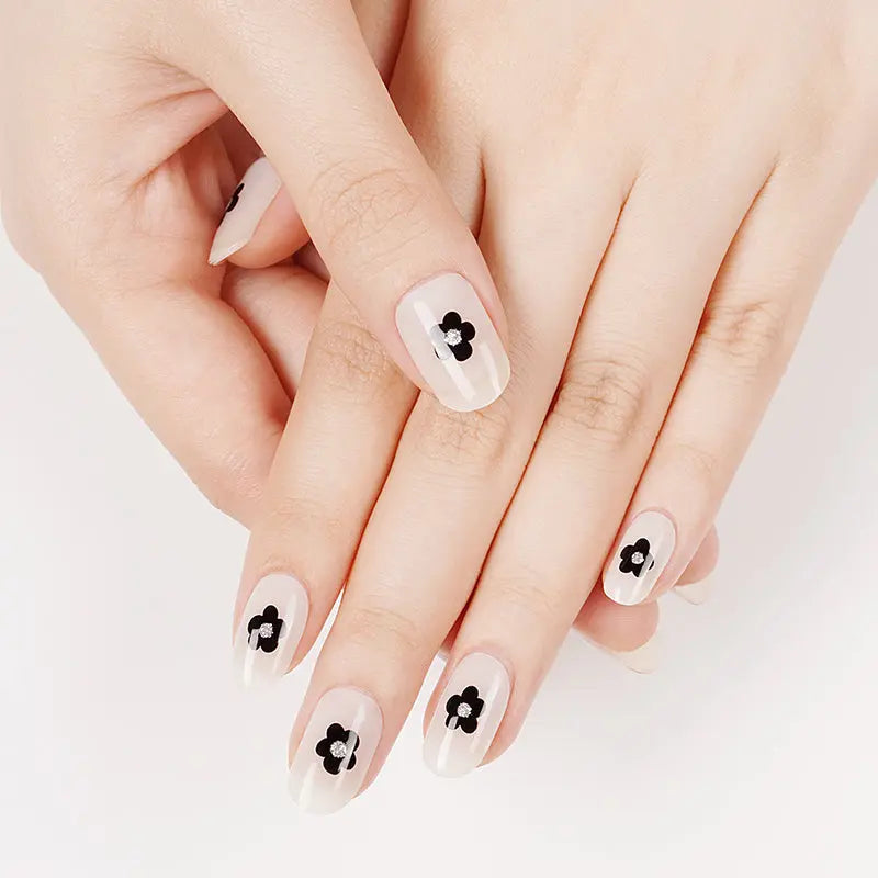 Flower Designs Summer New Design Gel — Semi-Cured Gel Nail Wraps