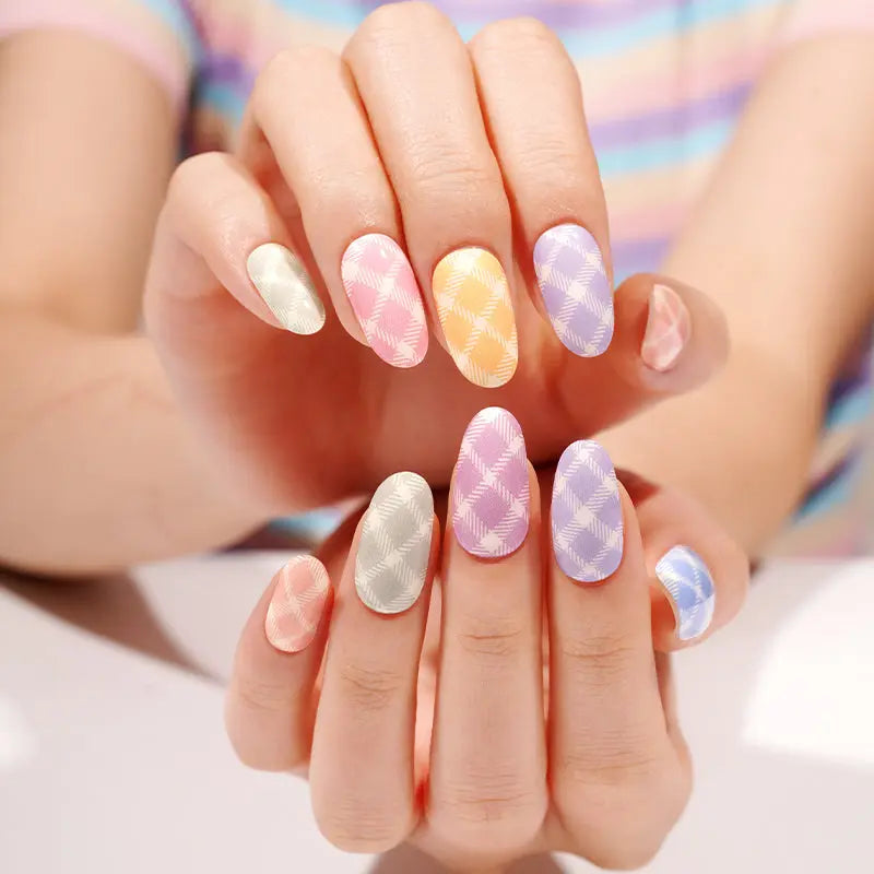 Gel Grid — Semi-Cured Gel Nail Wraps