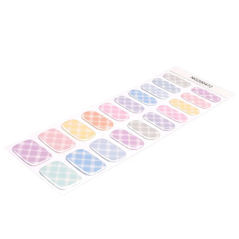 Gel Grid — Semi-Cured Gel Nail Wraps