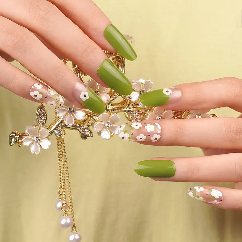 Gel With Uv Light Transparent White — Semi-Cured Gel Nail Wraps
