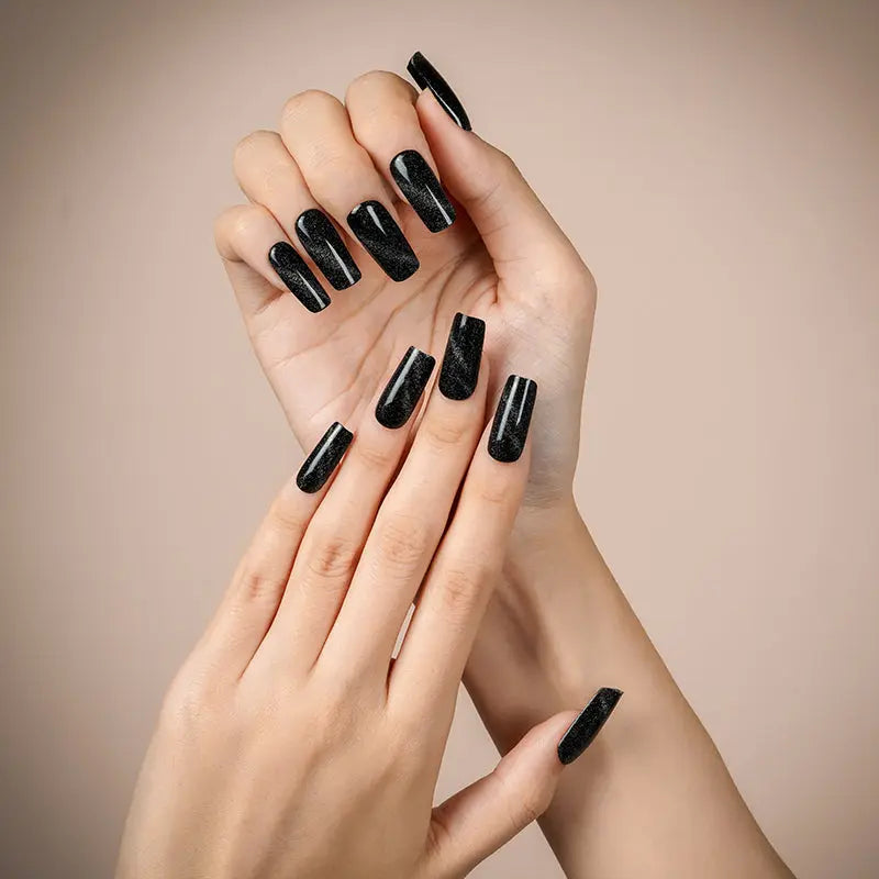 Gel Adorned With Semi-Cured Wraps Bulk Cat-Eye — Semi-Cured Gel Nail Wraps