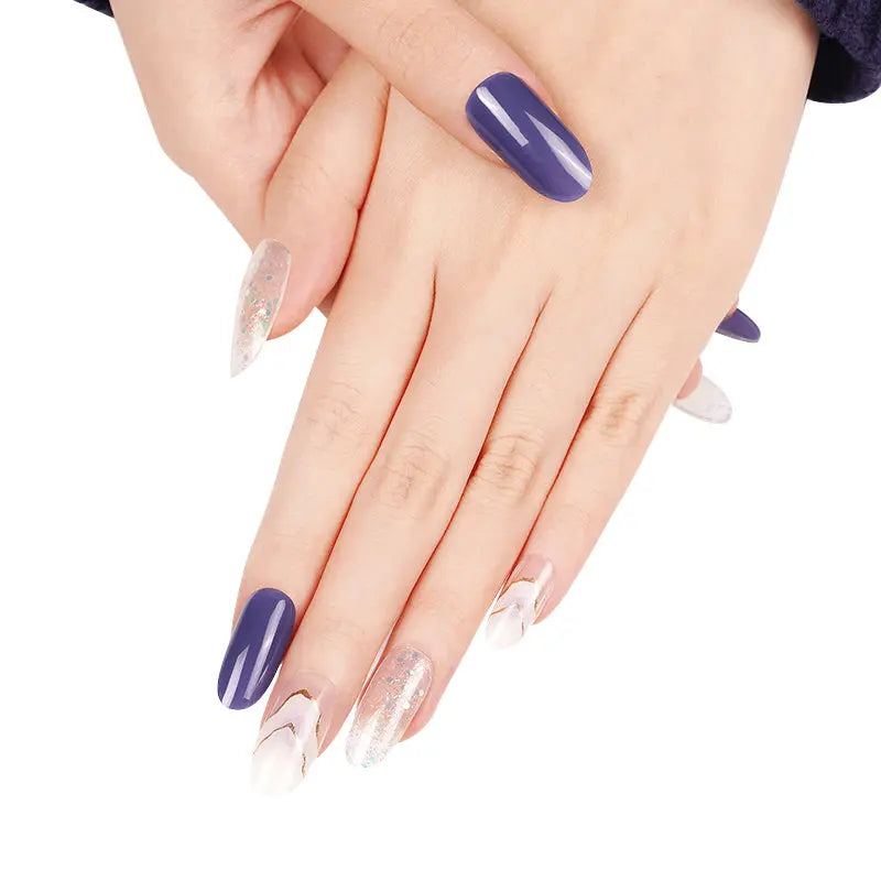 Gel Stickers For Confetti Gel Flower — Semi-Cured Gel Nail Wraps