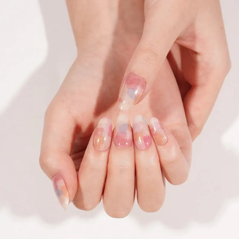 New Gel Stickers Self Adhesive — Semi-Cured Gel Nail Wraps