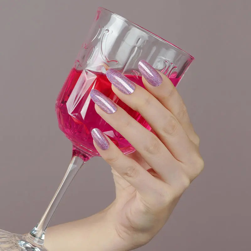 Pink Rose — Semi-Cured Gel Nail Wraps