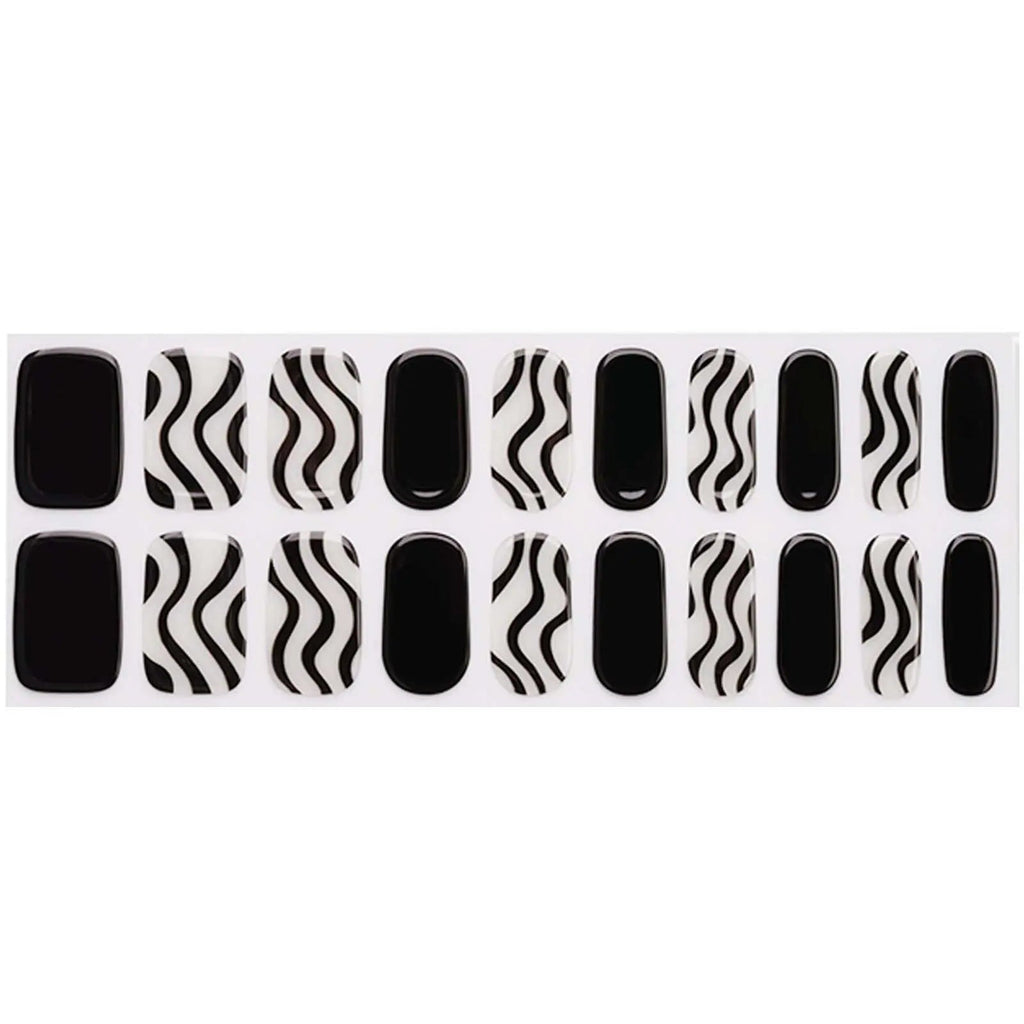 Black White Creative — Semi-Cured Gel Nail Wraps