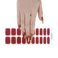 Aurora Corn Poppy — Semi-Cured Gel Nail Wraps