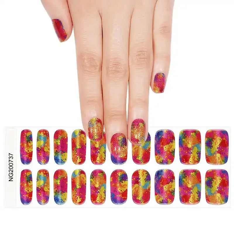 Carnival — Semi-Cured Gel Nail Wraps