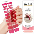 Warp Heart — Semi-Cured Gel Nail Wraps