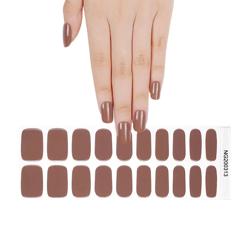 Dune Art Desert Color Gel — Semi-Cured Gel Nail Wraps