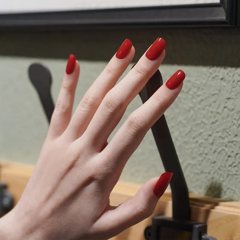 Red Gel — Semi-Cured Gel Nail Wraps