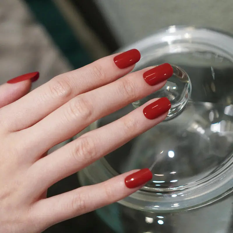 Red Gel — Semi-Cured Gel Nail Wraps