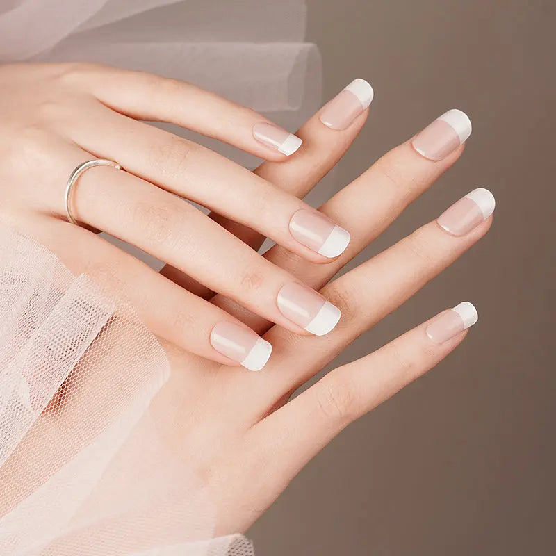 Gel French — Semi-Cured Gel Nail Wraps