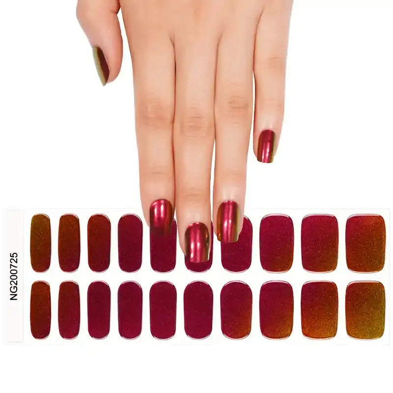 Mirror — Semi-Cured Gel Nail Wraps