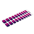 / Purple Ombre Gel — Semi-Cured Gel Nail Wraps