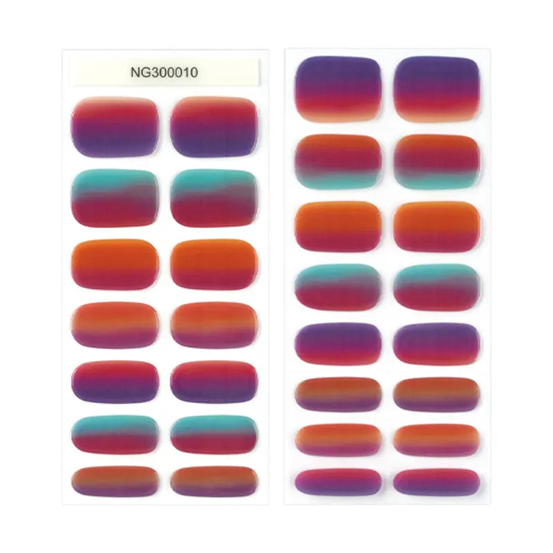 _ Sticker — Semi-Cured Gel Nail Wraps