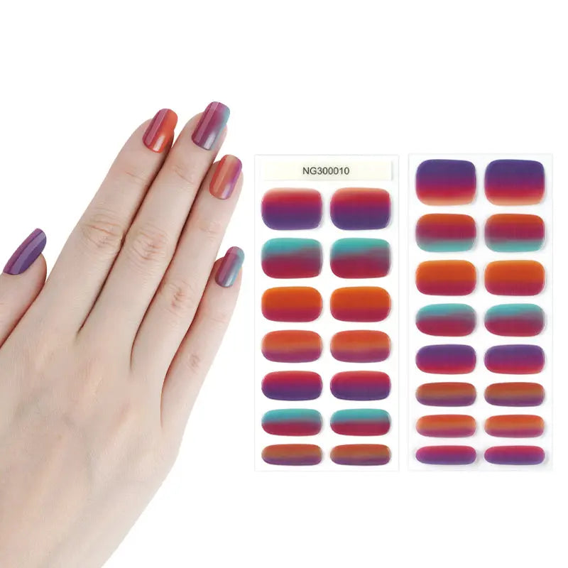 _ Sticker — Semi-Cured Gel Nail Wraps