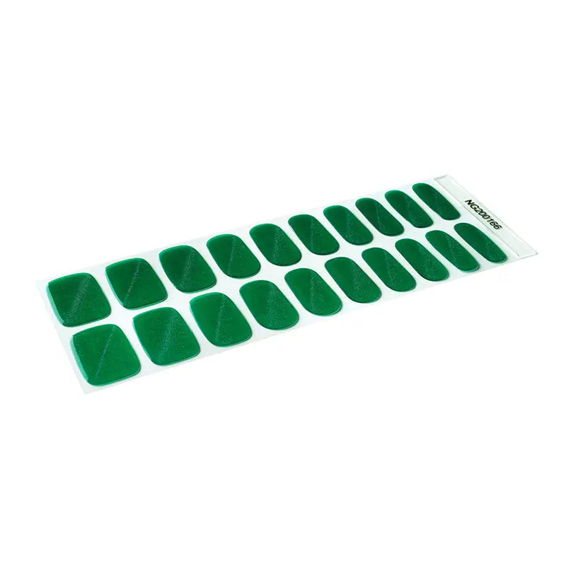 Offers A Range Of Gel Light Green Cat Eye Manicure — Semi-Cured Gel Nail Wraps