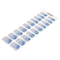 Ombre Ice-blue — Semi-Cured Gel Nail Wraps