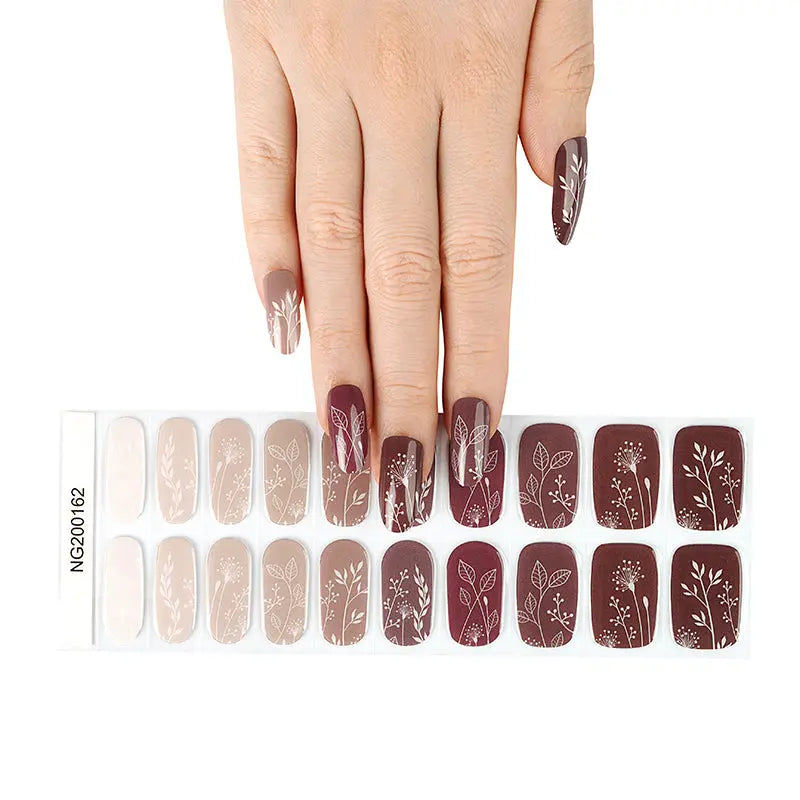 One-Stop Shop For And Professional Gel Supplies Leopard — Semi-Cured Gel Nail Wraps