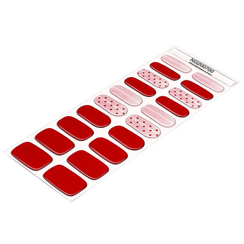 Polka Dot — Semi-Cured Gel Nail Wraps