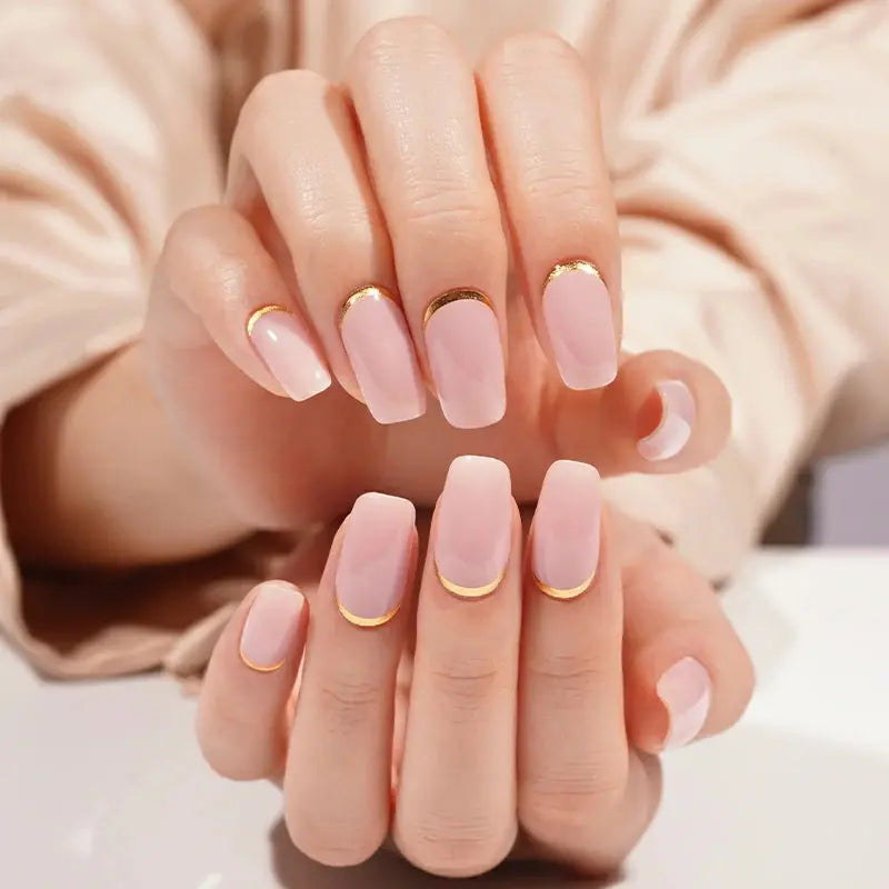 Reverse Gel Stickers Gel Suppliers — Semi-Cured Gel Nail Wraps