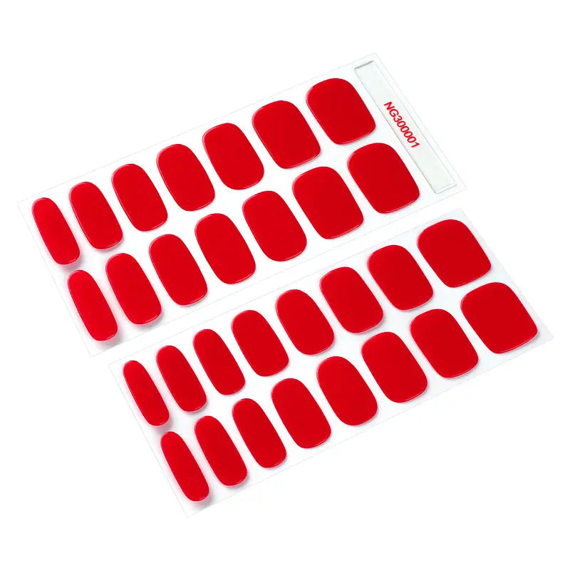 Save Time And Money With Gel Stickers For Your Diy Manicure — Semi-Cured Gel Nail Wraps