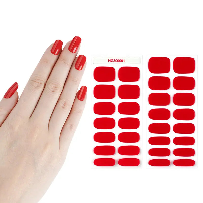 Save Time And Money With Gel Stickers For Your Diy Manicure — Semi-Cured Gel Nail Wraps