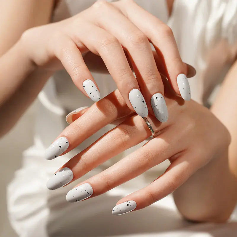 Strip Confetti Sticker — Semi-Cured Gel Nail Wraps