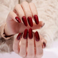 Strip Cat-eye Glitter Sticker — Semi-Cured Gel Nail Wraps