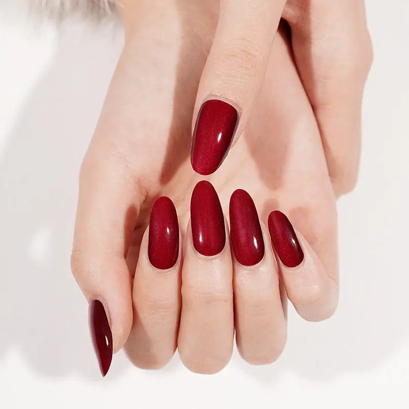 Strip Cat-eye Glitter Sticker — Semi-Cured Gel Nail Wraps