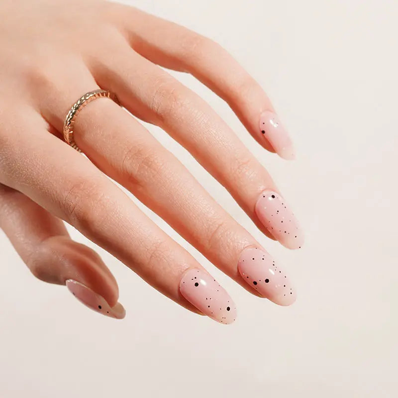 Strip Confetti Sticker — Semi-Cured Gel Nail Wraps
