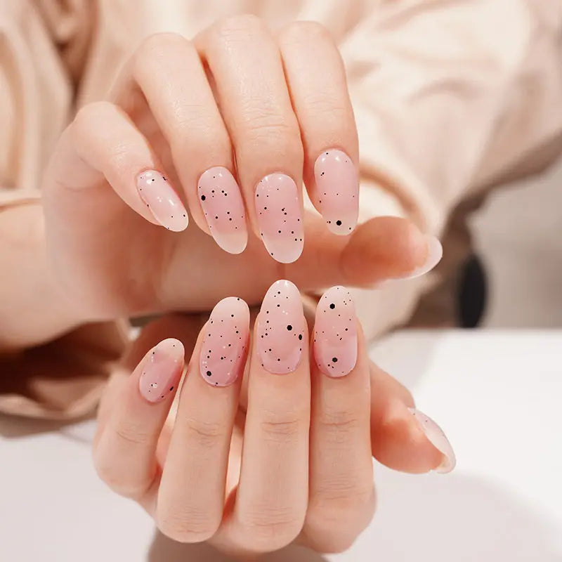 Strip Confetti Sticker — Semi-Cured Gel Nail Wraps