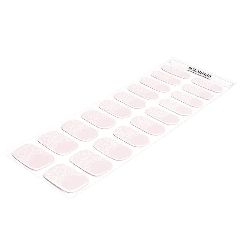 Strip French Sticker — Semi-Cured Gel Nail Wraps