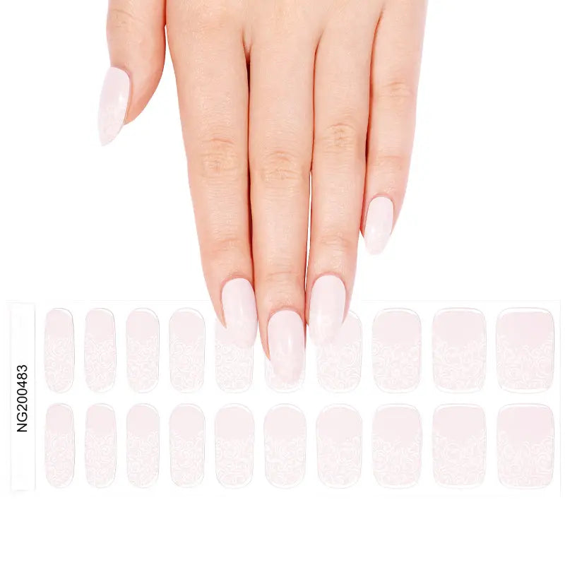 Strip French Sticker — Semi-Cured Gel Nail Wraps