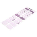 Strip Glitter Winter Snow Sticker — Semi-Cured Gel Nail Wraps