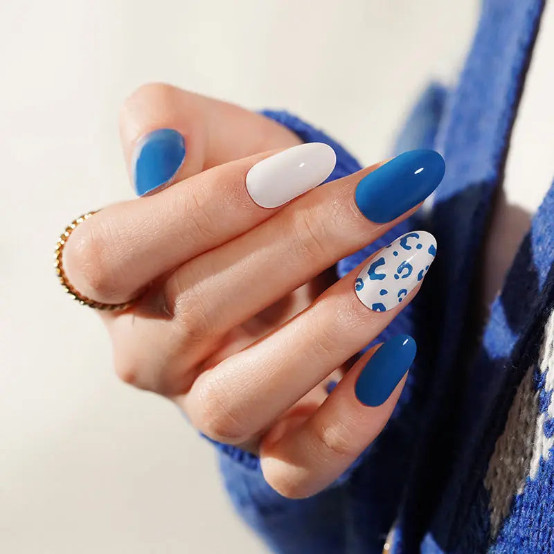Strip Leopard Sticker — Semi-Cured Gel Nail Wraps