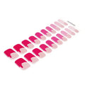 Strip Santa Hat Sticker — Semi-Cured Gel Nail Wraps