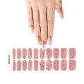 Featuring Bulk Order Pink Glitter — Semi-Cured Gel Nail Wraps