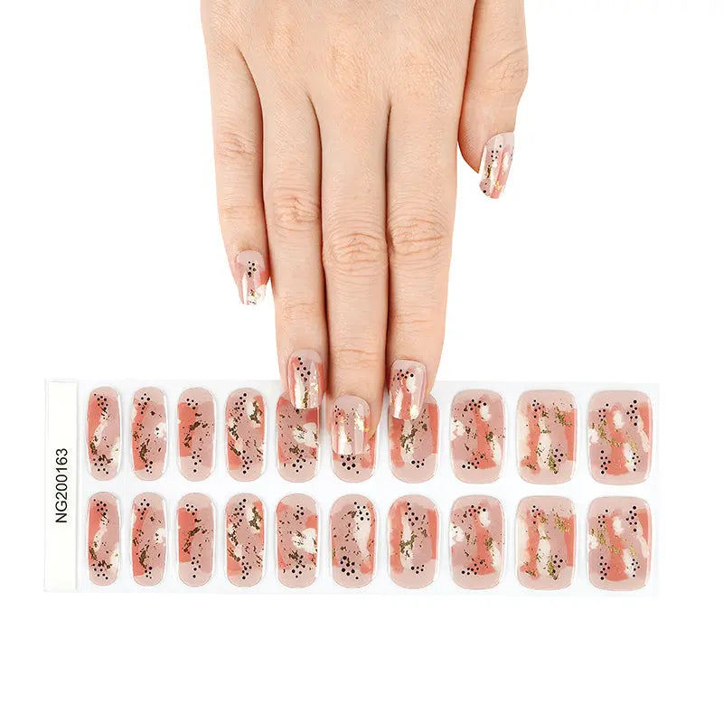 Stock Up On Gel Subtle Sparkle — Semi-Cured Gel Nail Wraps