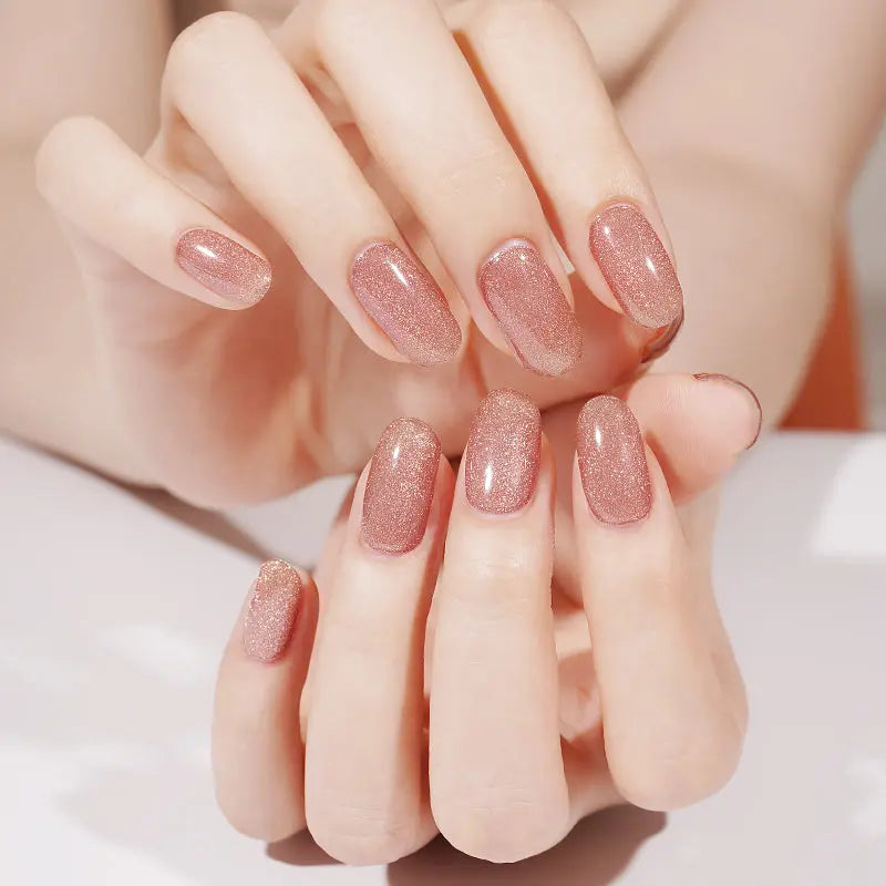 Wholeale Cat-eye Gel Strips Personalized — Semi-Cured Gel Nail Wraps