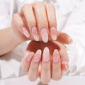 Abstracto Rose Glitter Strips Gel — Semi-Cured Gel Nail Wraps