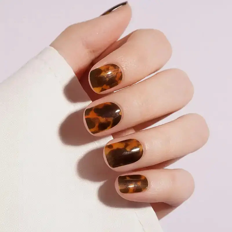 Amber Collection — Semi-Cured Gel Nail Wraps