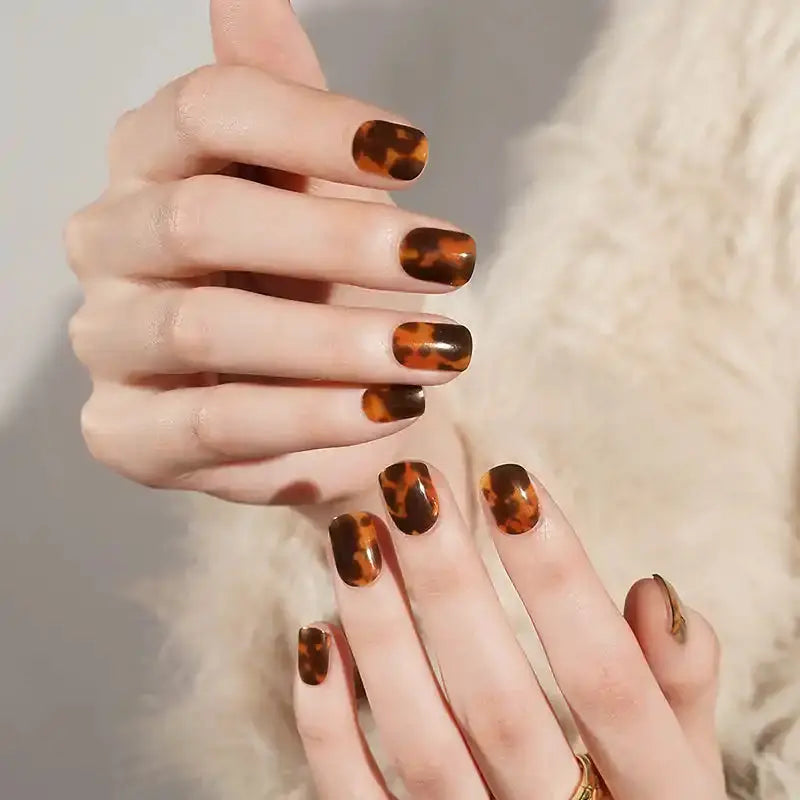 Amber Collection — Semi-Cured Gel Nail Wraps
