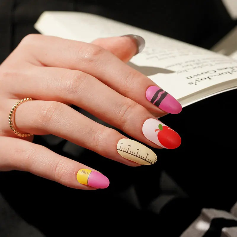 Apple Gel Designs — Semi-Cured Gel Nail Wraps