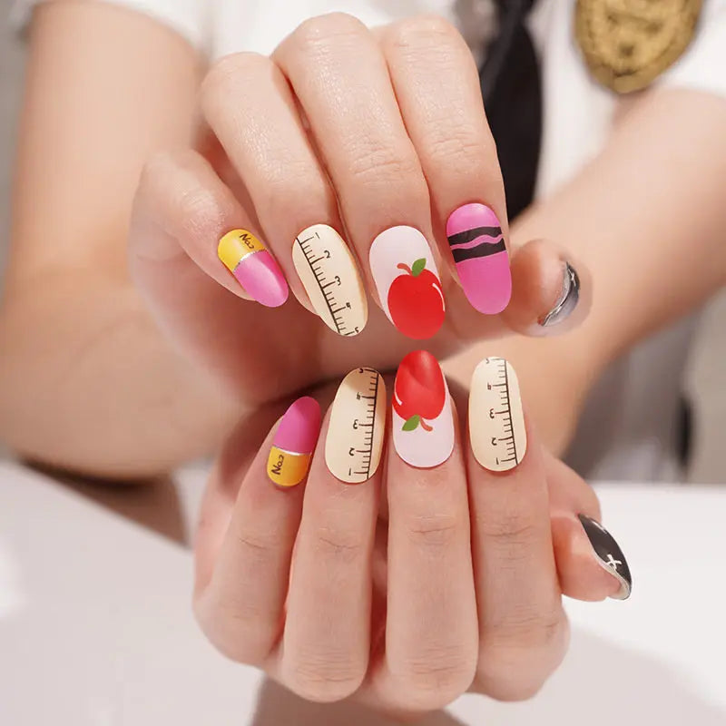 Apple Gel Designs — Semi-Cured Gel Nail Wraps