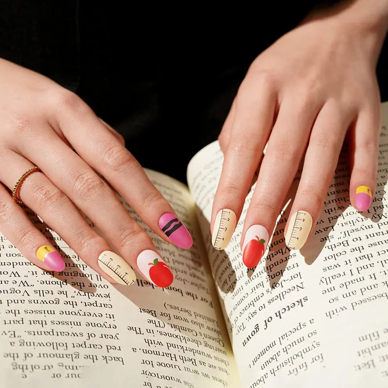 Apple Gel Designs — Semi-Cured Gel Nail Wraps