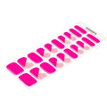 Barbie Pink Geometric – Design & Available — Semi-Cured Gel Nail Wraps
