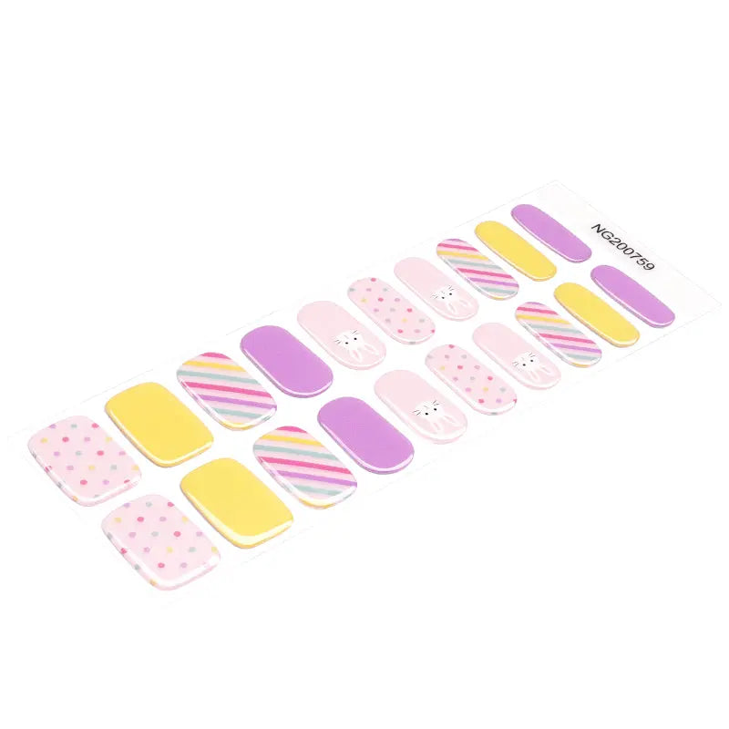 Bunny — Semi-Cured Gel Nail Wraps