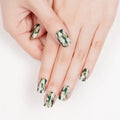Camouflage Art Design Strips Gel Stickers — Semi-Cured Gel Nail Wraps